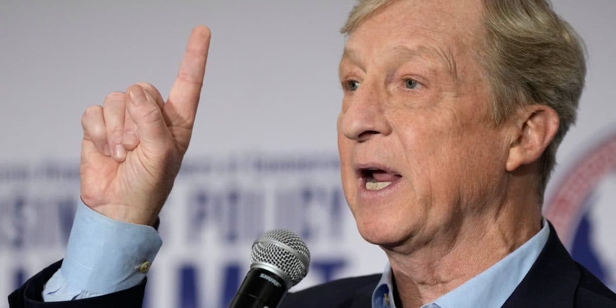 Billionaire Philanthropist Steyer Eyes California Governor's Seat