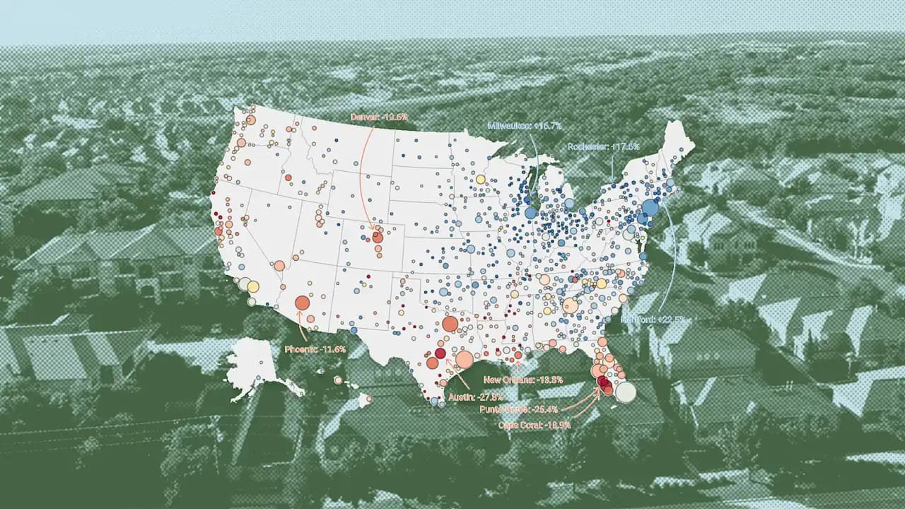 How the Sunbelt Housing Boom Became a Correction