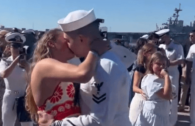 Navy's Flagship Completes Record Deployment, Underscoring Military Supply Chain