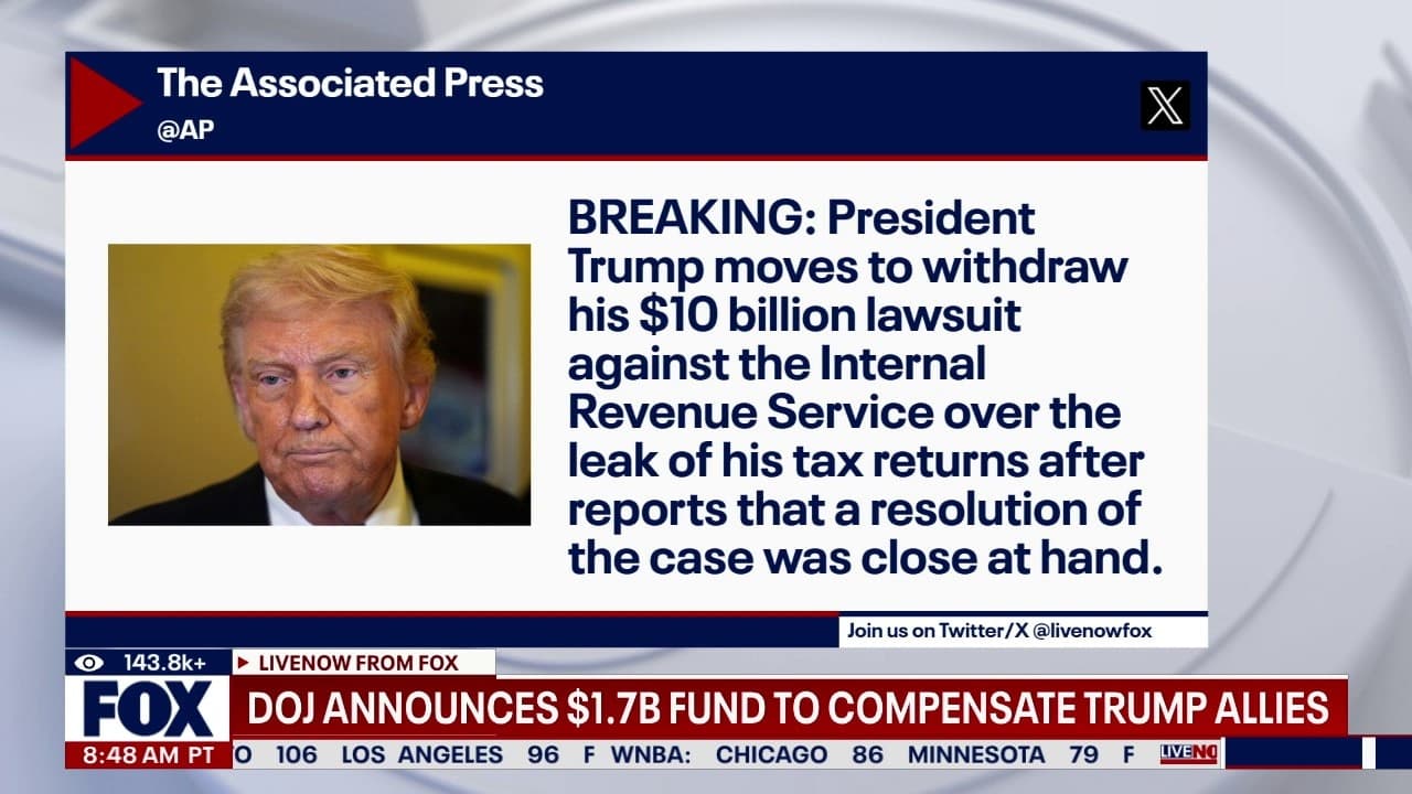 Trump Settles IRS Lawsuit, Creates Ally Compensation Fund