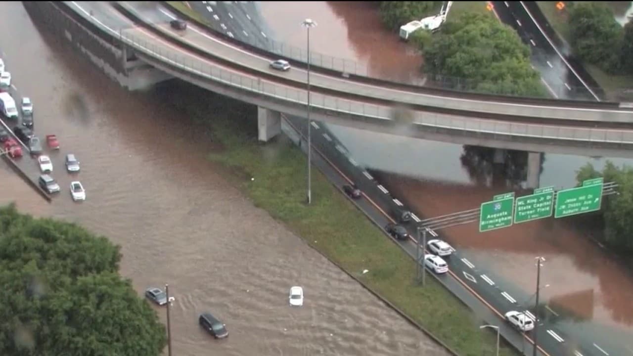 Atlanta Flooding Disrupts Commute; Infrastructure Concerns Loom
