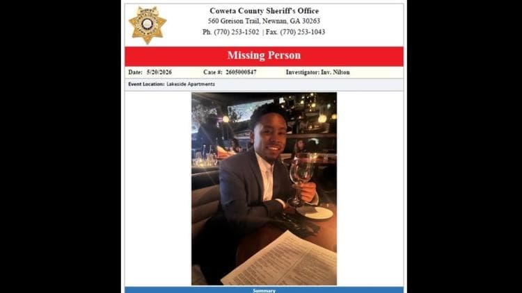 Community Alert: Help Locate Missing Coweta County Man