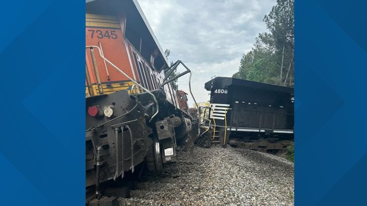 Train-Truck Collision Halts Operations in Hall County