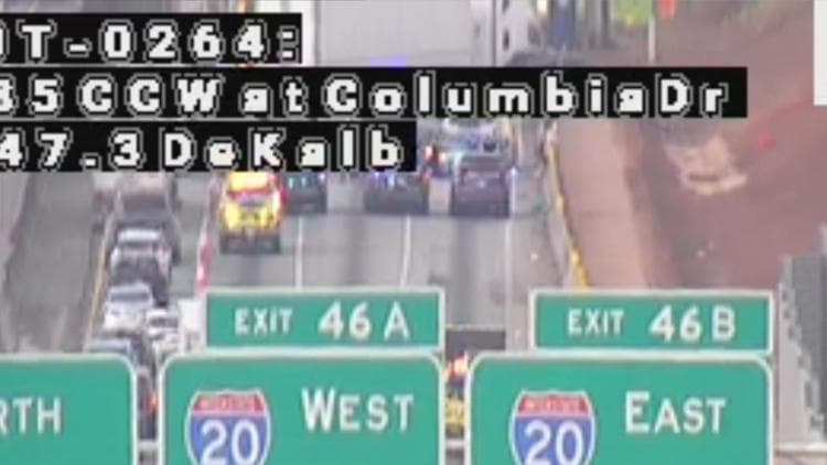 I-285 Accident Near Glenwood Road Impacts Atlanta Commute