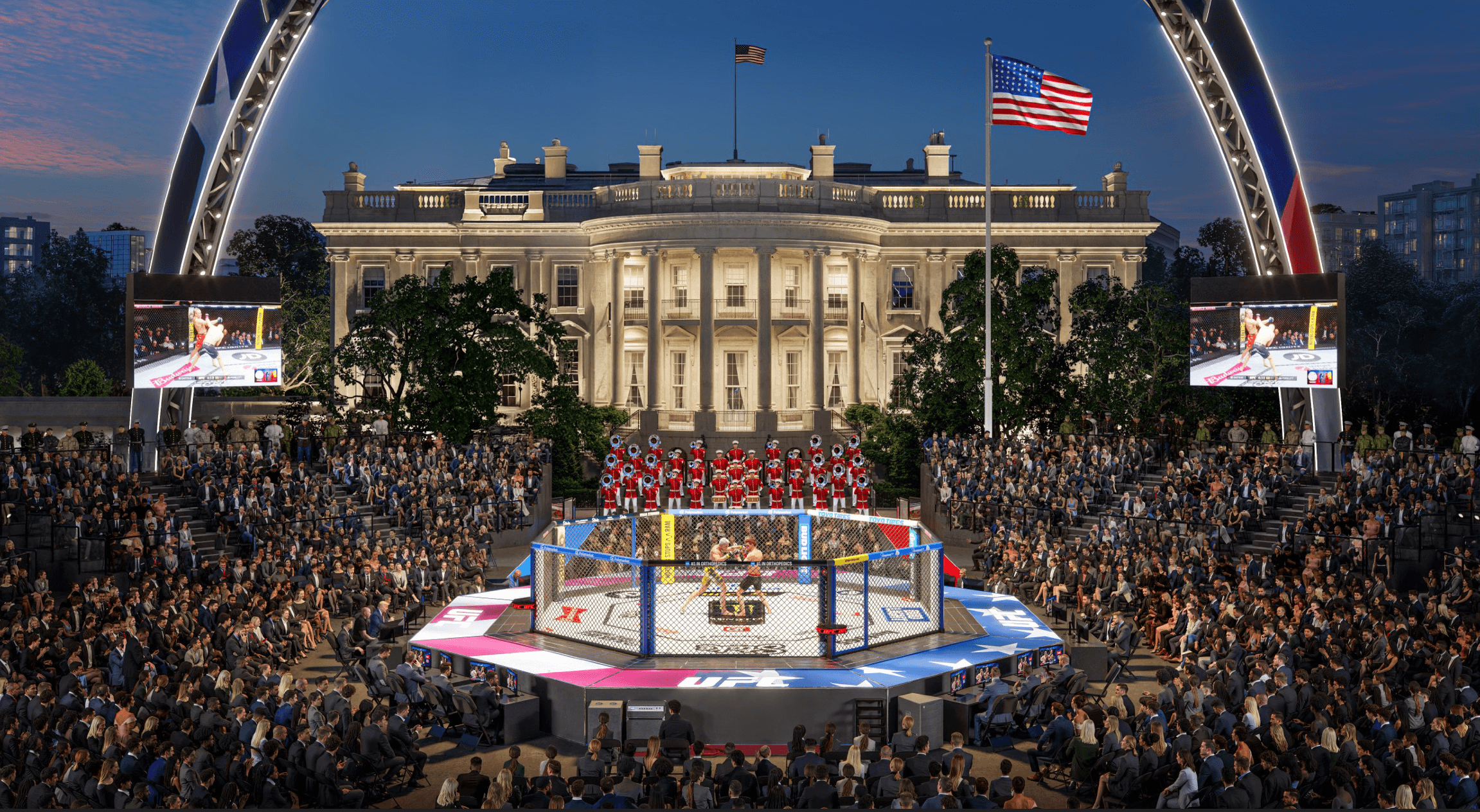 UFC Plans Historic White House Fight for America's 250th Birthday