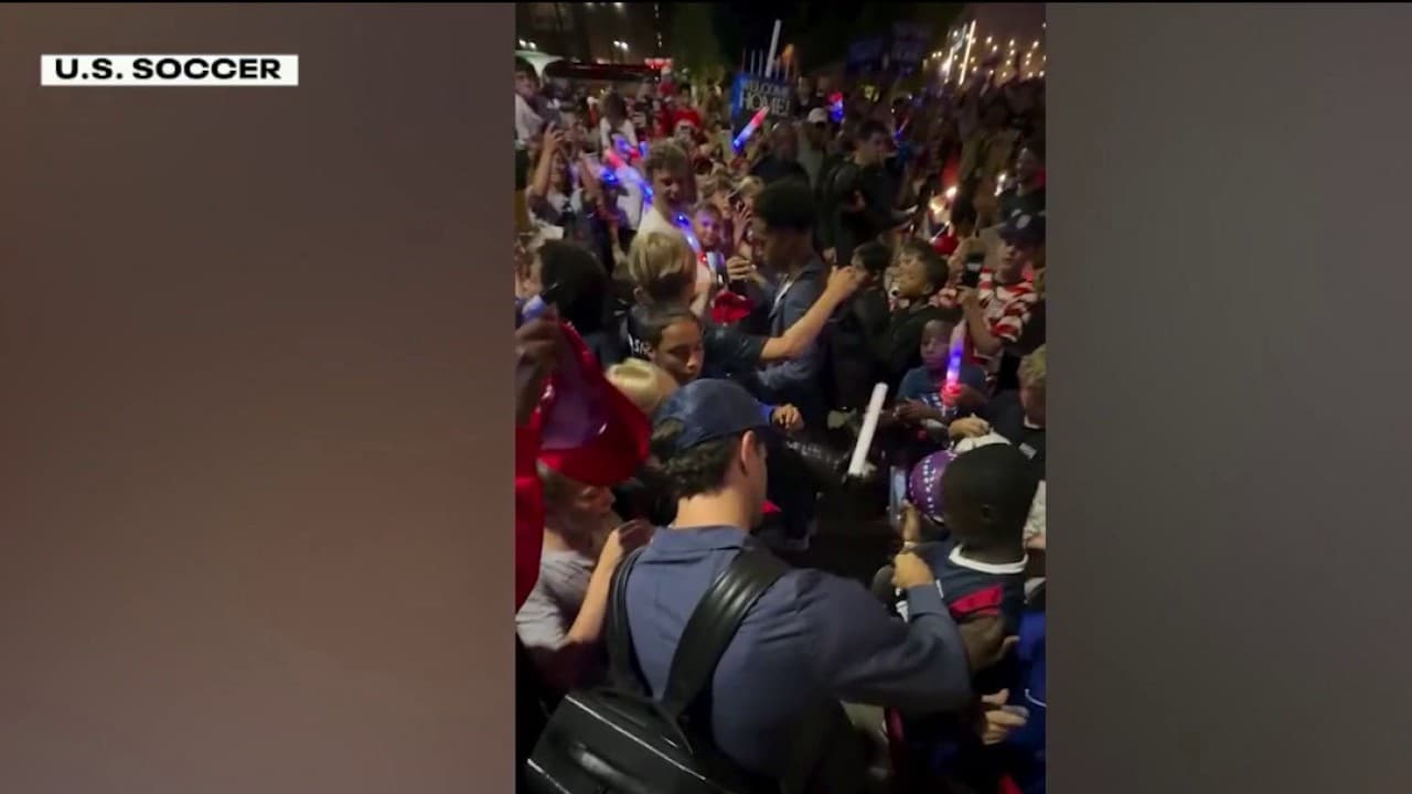 U.S. Men's Soccer Team Arrives in Atlanta for World Cup Training