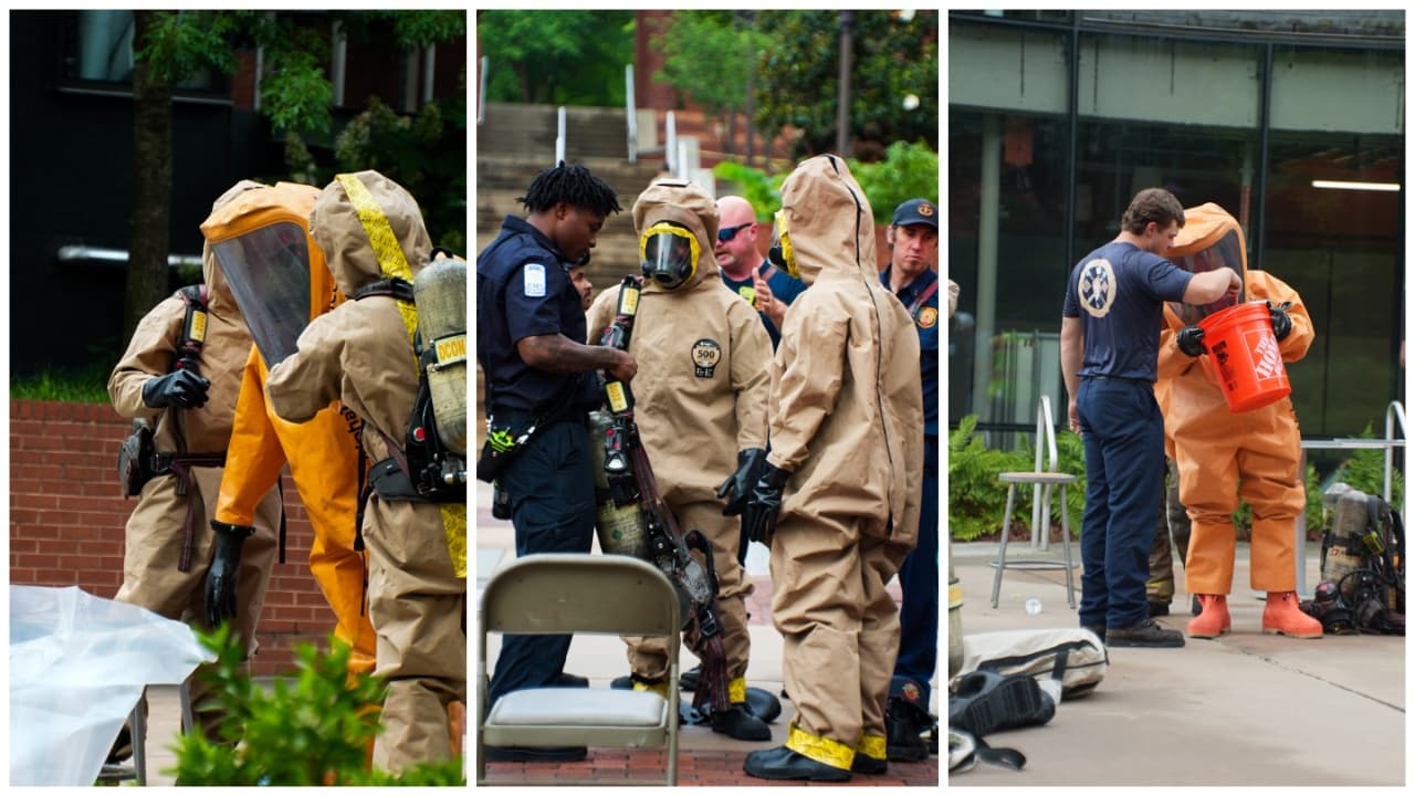Gas Alarm Evacuation at Georgia Tech Research Facility