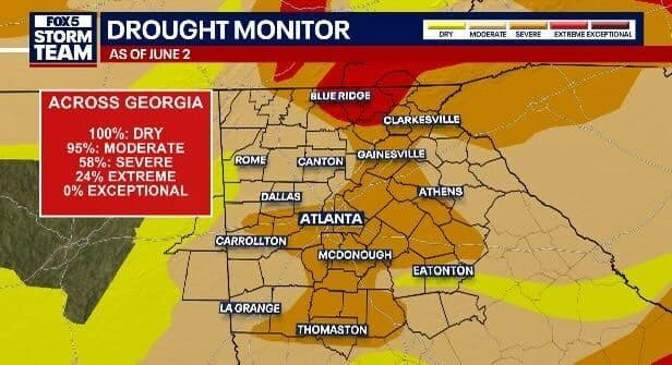 Georgia Drought Relief Brings Business Impact After Weeks of Heavy Rain