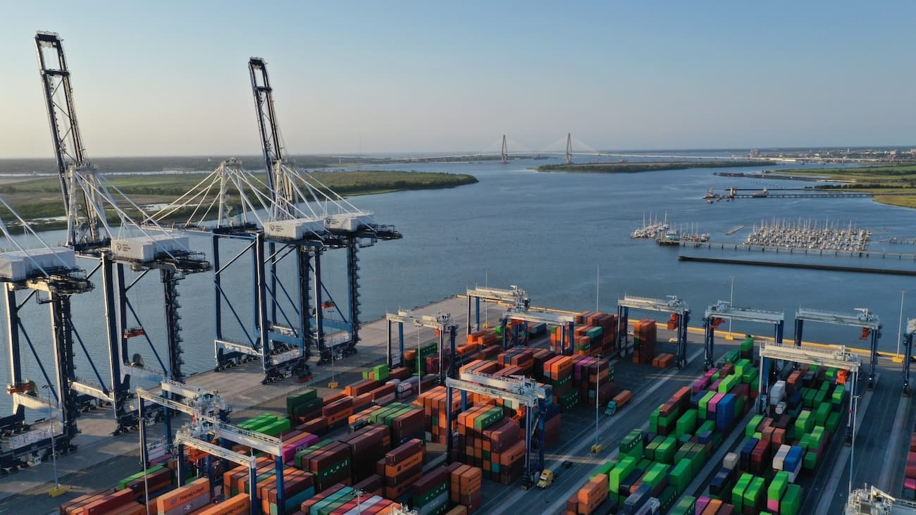 South Carolina Ports Pause Container Terminal Amid Trade Uncertainty