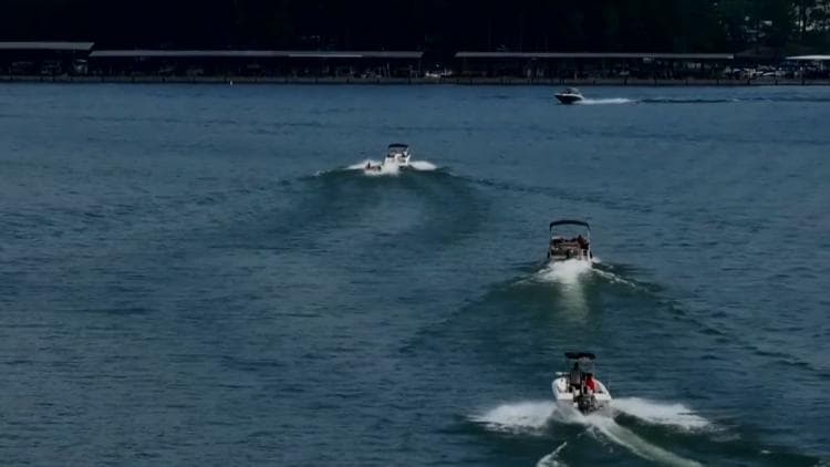 Search and Rescue Operations Underway at Lake Allatoona