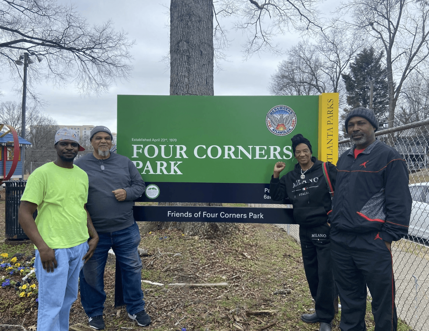 Bezos Earth Fund Awards $9.4M to Transform Four Corners Park in Peoplestown