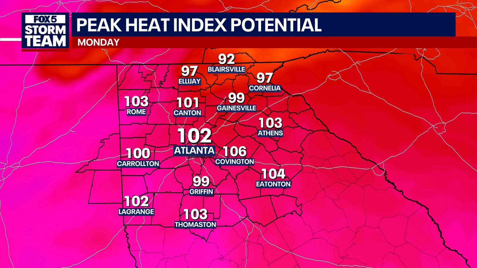 Triple-Digit Heat Index Poses Operational Challenges for Atlanta Businesses
