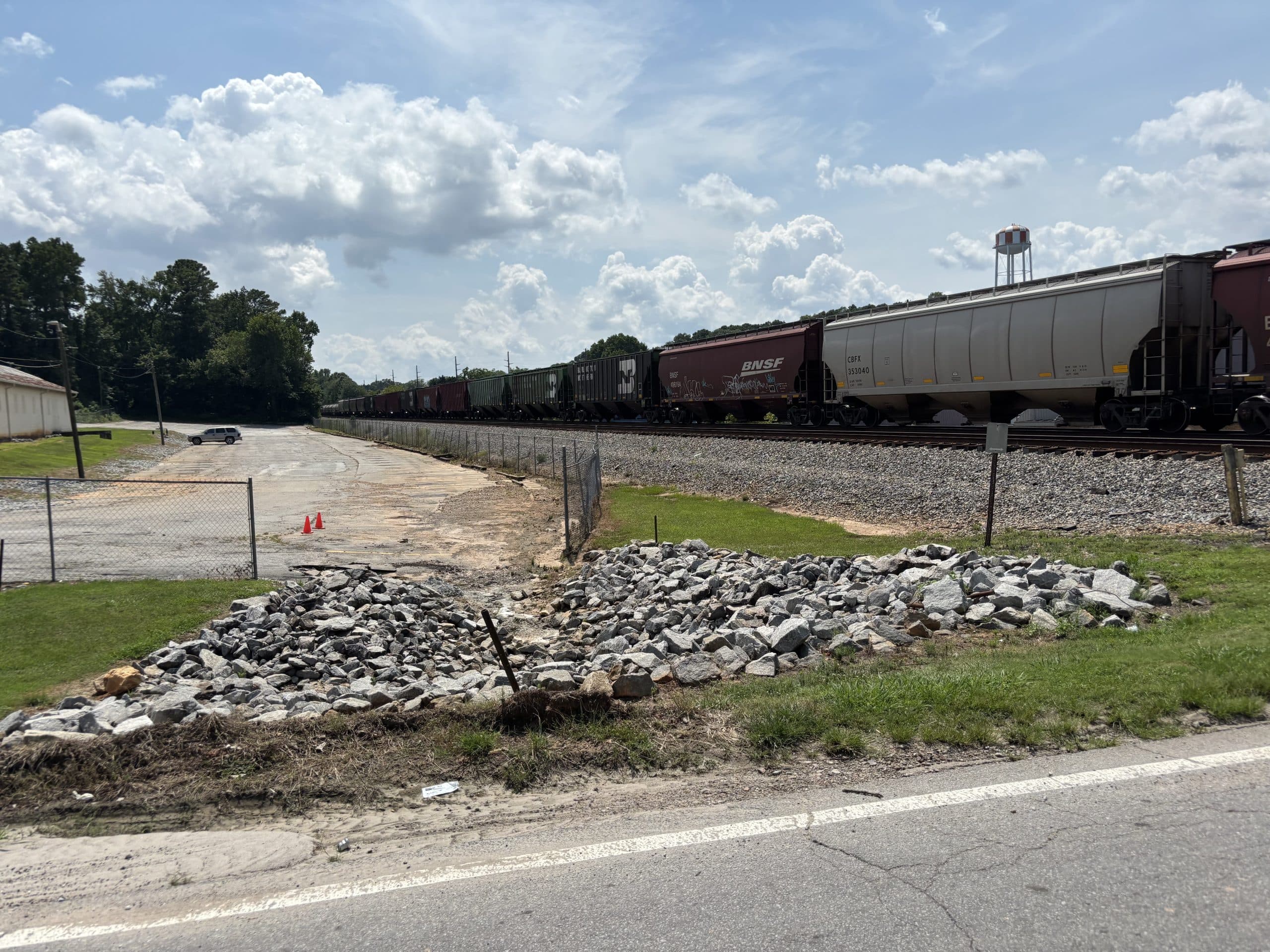 Norfolk Southern train strikes pedestrian in Hall County