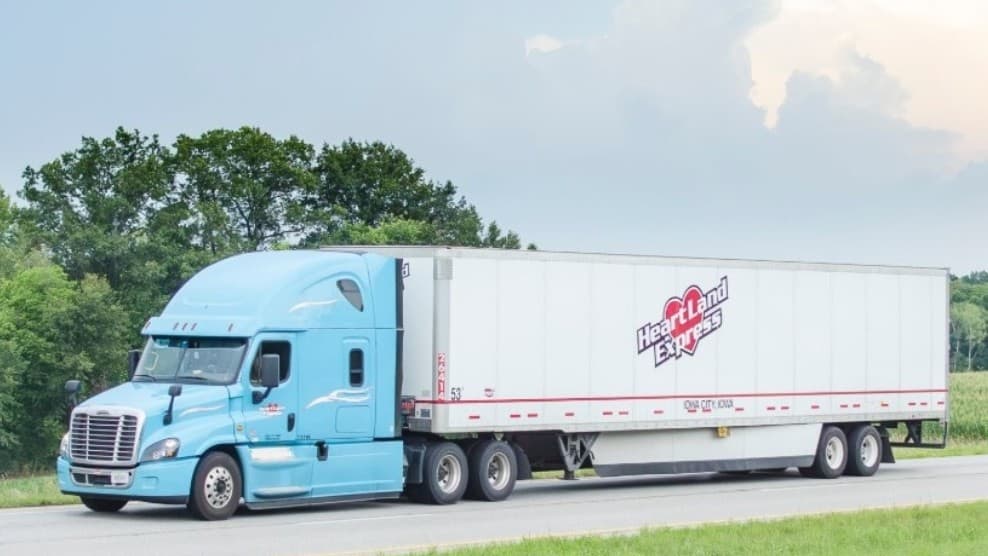 Heartland Express Swings to Profit on Equipment Sales