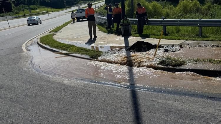 Water Main Break Disrupts North Rockdale County Service