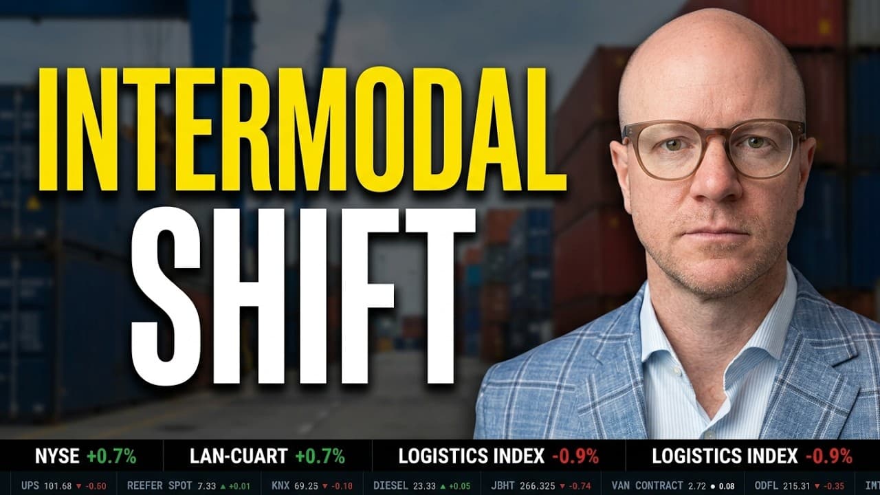 Intermodal Rail Gains Ground as Trucking Volumes Shift