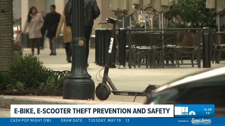 Atlanta Police Offer E-Bike Security Tips as Theft Rises
