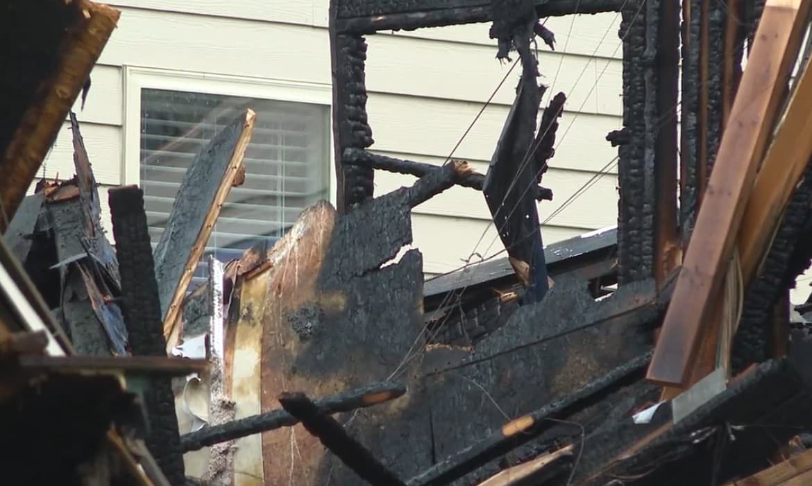 East Point House Fire Displaces 9 Residents, Firefighter Escapes Injury