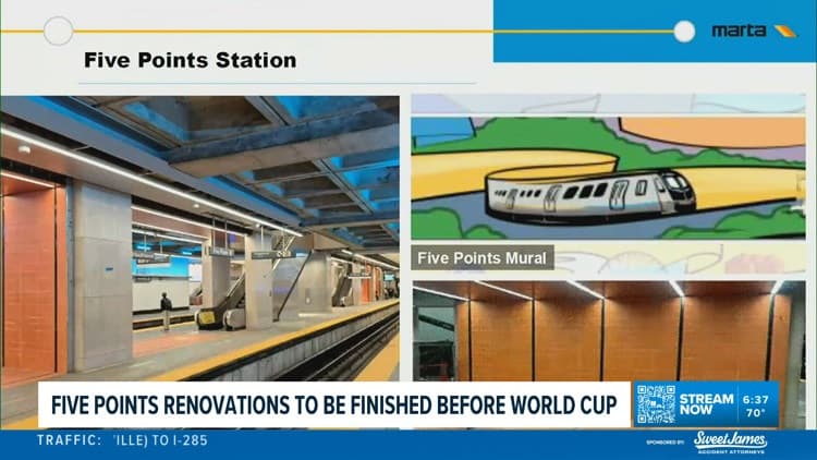 MARTA's Five Points Station Upgrade Positions Atlanta for World Cup Impact