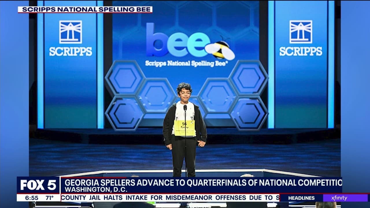 Two Georgia Students Advance in National Spelling Bee Competition