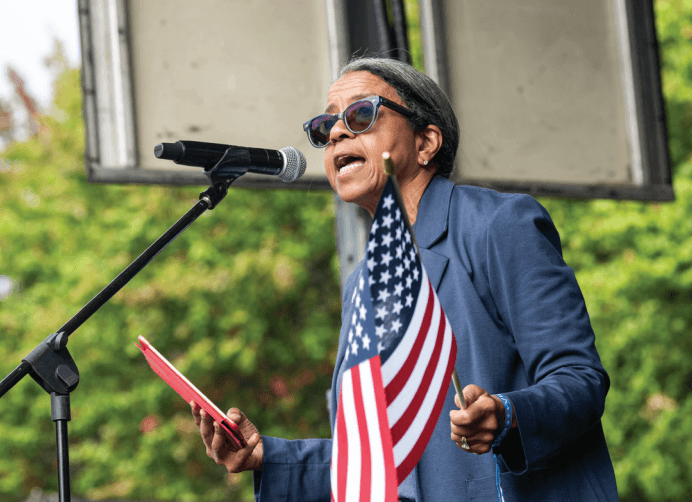 ACLU Georgia Leader Andrea Young Steps Down, Warns of Democratic Threats