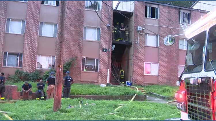 Atlanta Apartment Fire on Fairburn Road Contained by City Crews