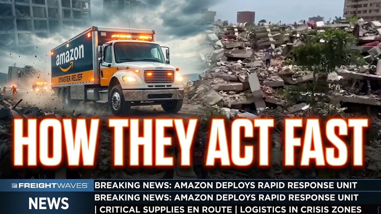 Amazon's Disaster Relief Operations Leverage Logistics Network for Swift Aid Delivery