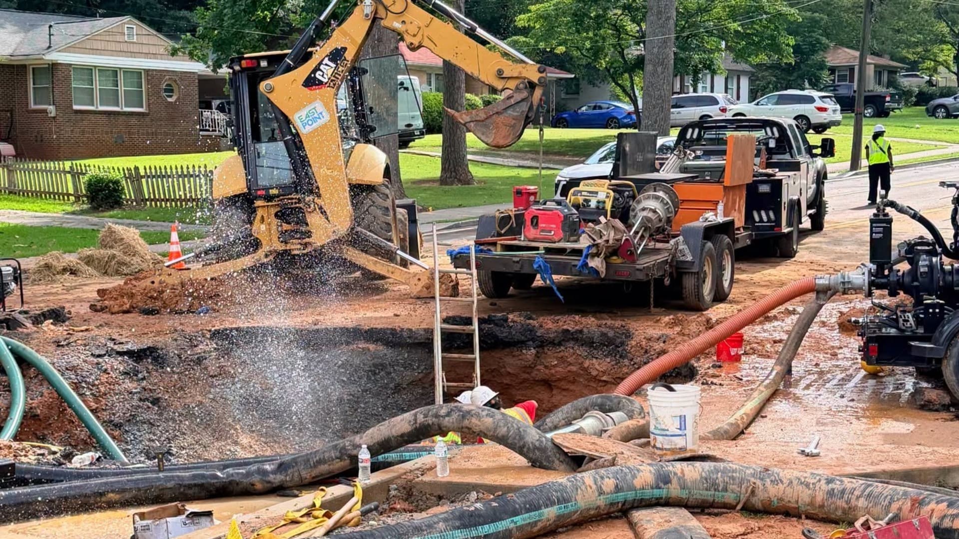 East Point Water Main Repairs Reveal Compounding Infrastructure Challenges