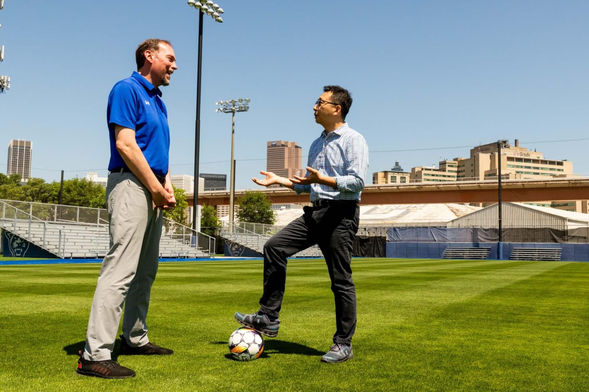 Georgia State Researchers Focus on Preventing Soccer's Most Common Injury