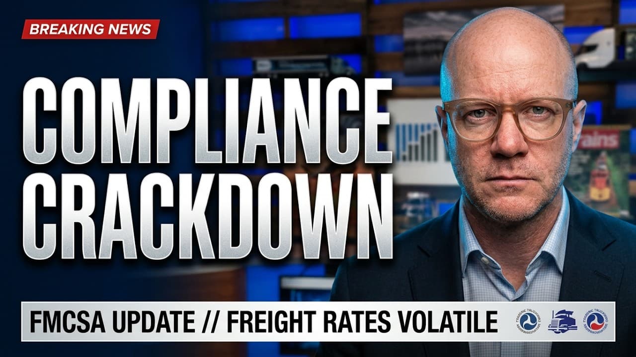 Expanded Trucking Compliance Push Tightens Freight Capacity