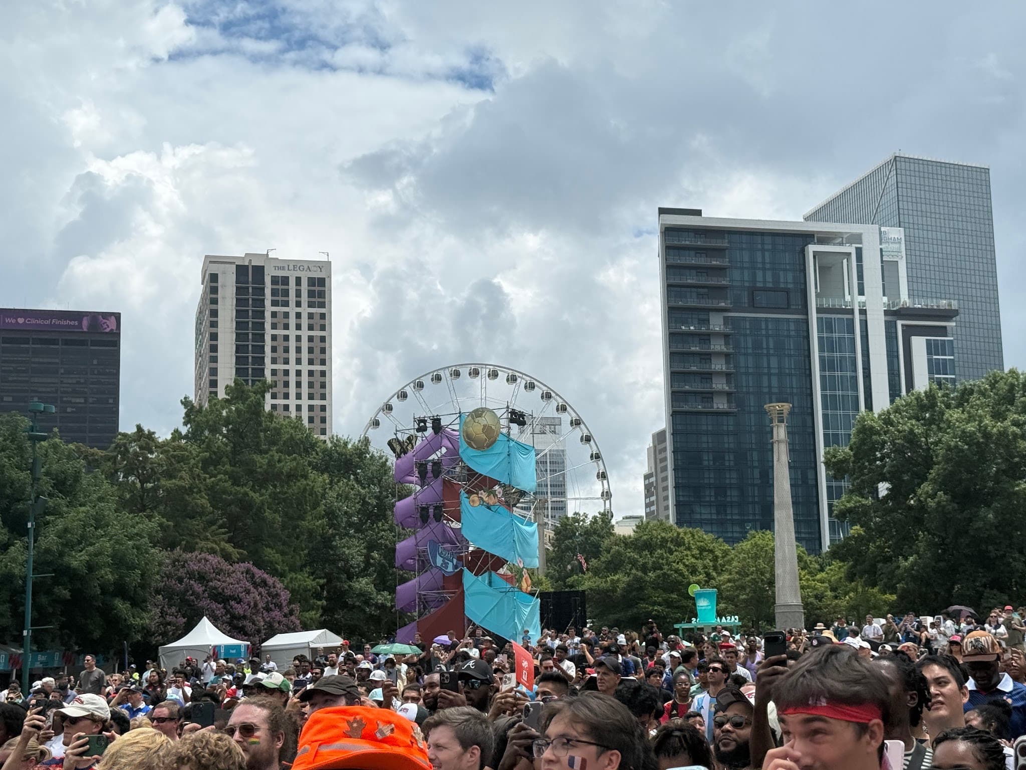 World Cup Fan Festival Draws Record Crowds to Centennial Olympic Park